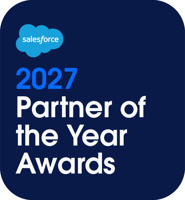 Salesforce 2027 Partner of the Year Awards badge